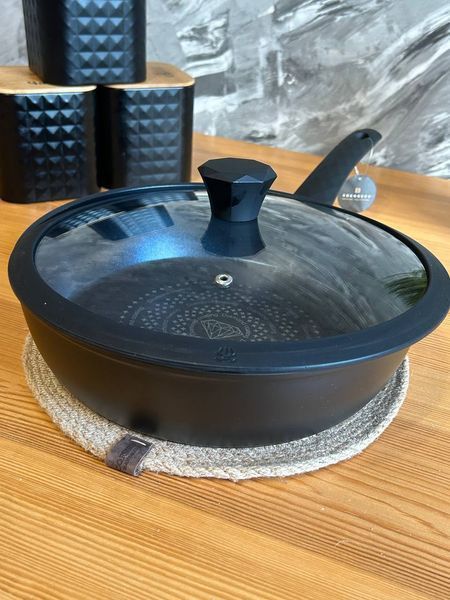 Глибока сковорода 28&times;7 см 3.7 л Edenberg EB-3493 з алмазним антипригарним покриттям ЕВ-3493 фото
