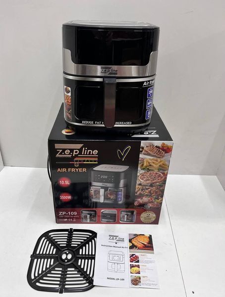 Аерофритюрниця 12 л з двома тенами 4200 Вт Zepline ZP-109А з силіконовою формою ZP-109А фото